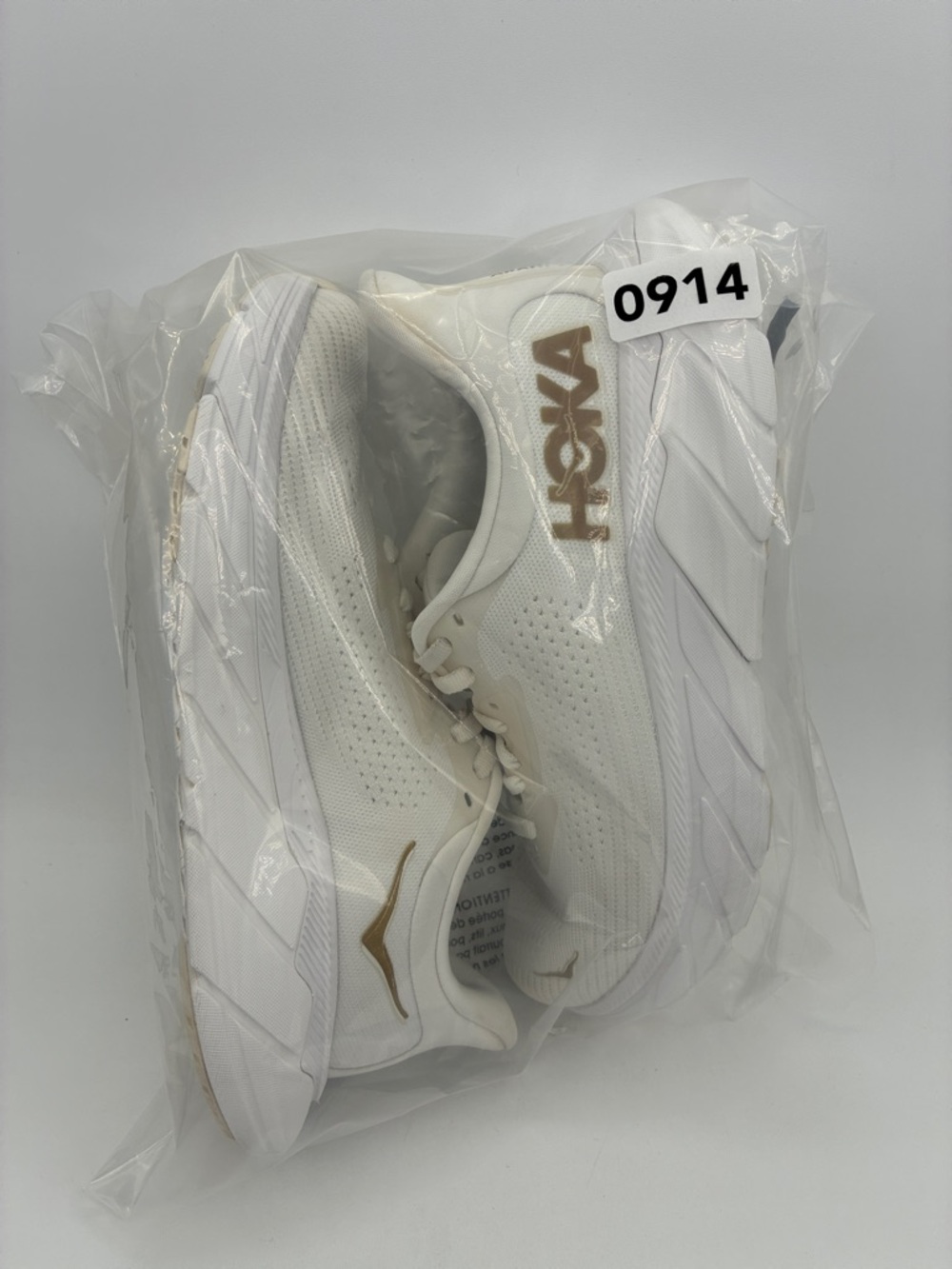 Hoka One One White Rose Gold Women's Arahi 7 Running Shoes   |  Size: 6B - Picture 16 of 16